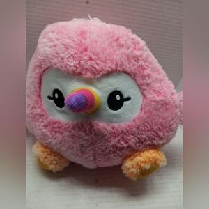 Fiesta Aggretsuko Cutie Beans Gumballs Claire Pink Flamingo Soft Plush Toy Cute